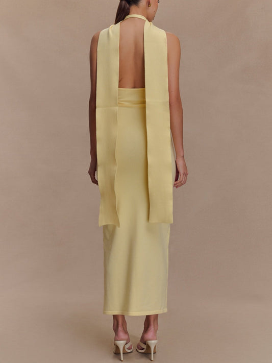 Floral Knit Midi Dress