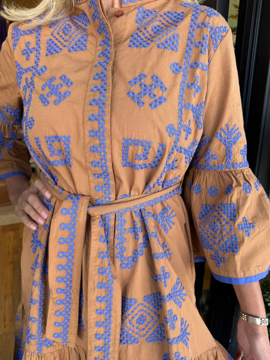 Cross Stitched Dress