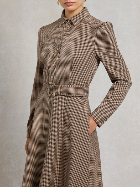 Sweetheart Maxi Shirt Dress