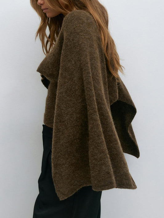 Knitted Cape Top