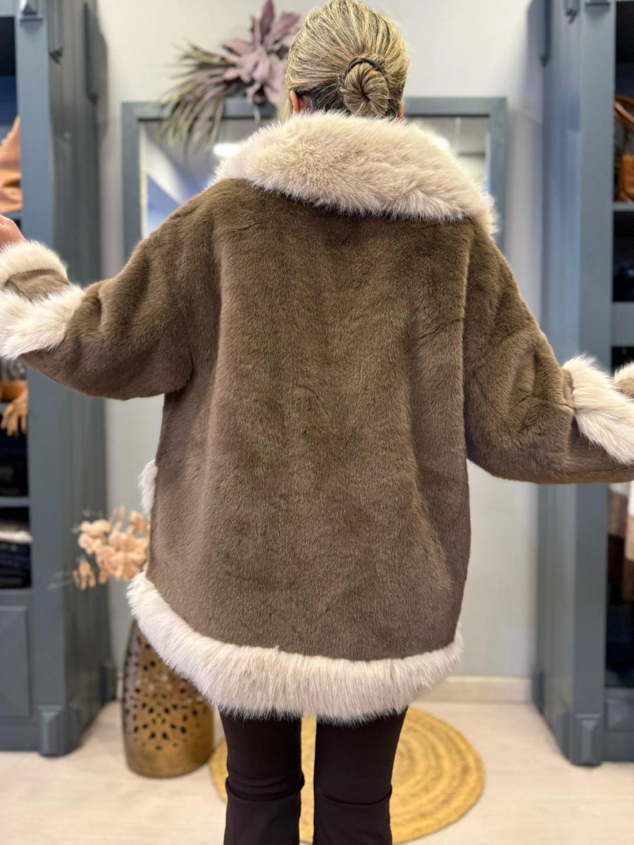 Eco-Friendly Fur Coat