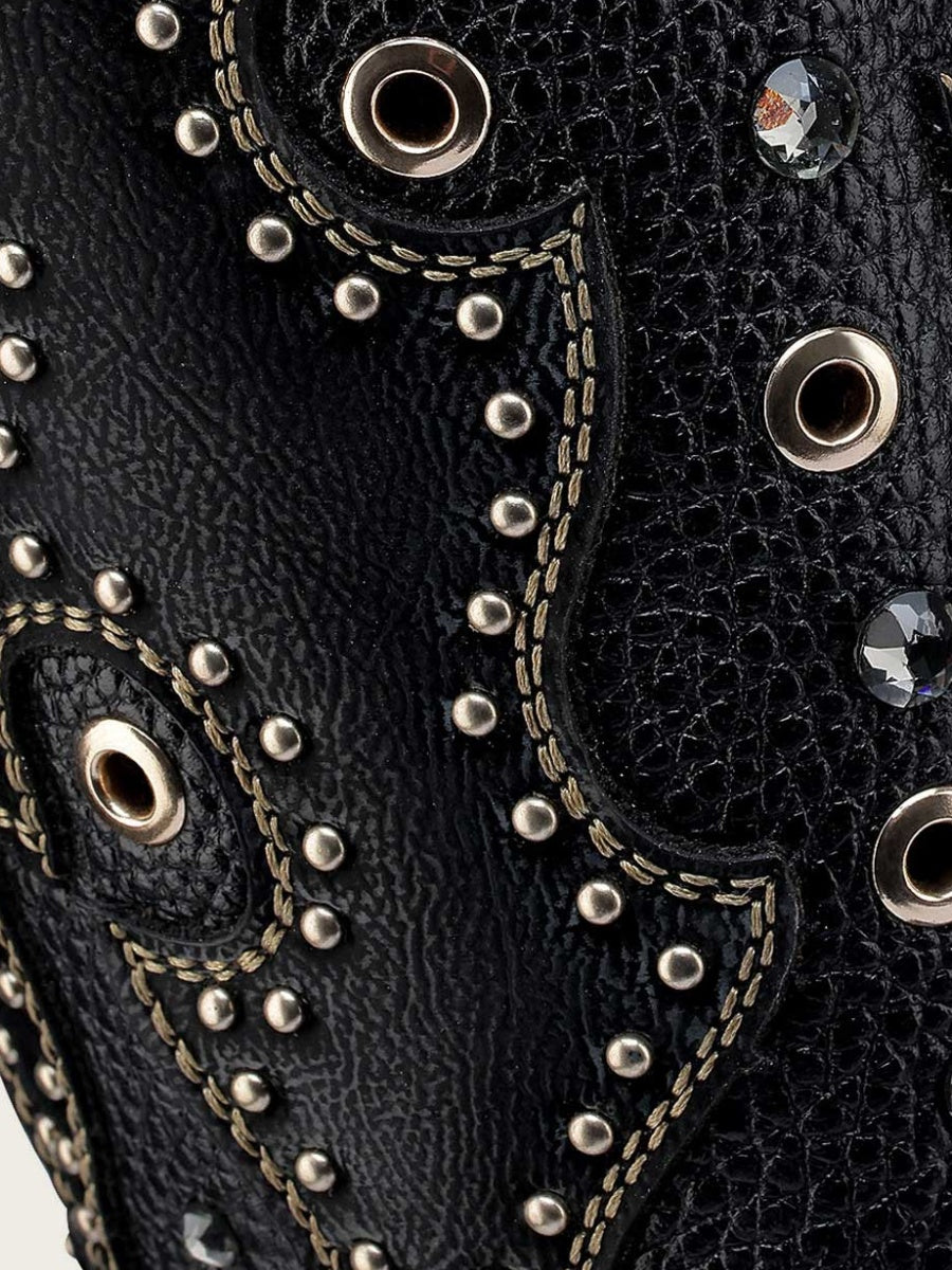 Women’s Python Tall Black Exotic Western Boot