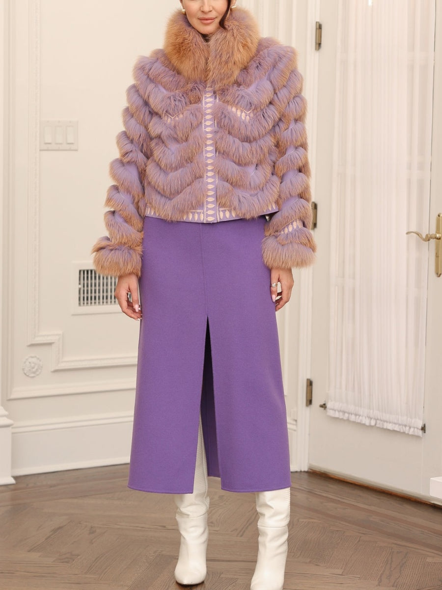 Reversible Faux Fur Jacket