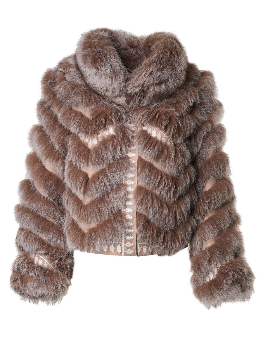 Reversible Faux Fur Jacket