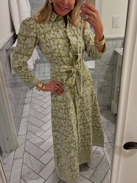 Heavily Embroidered Dress