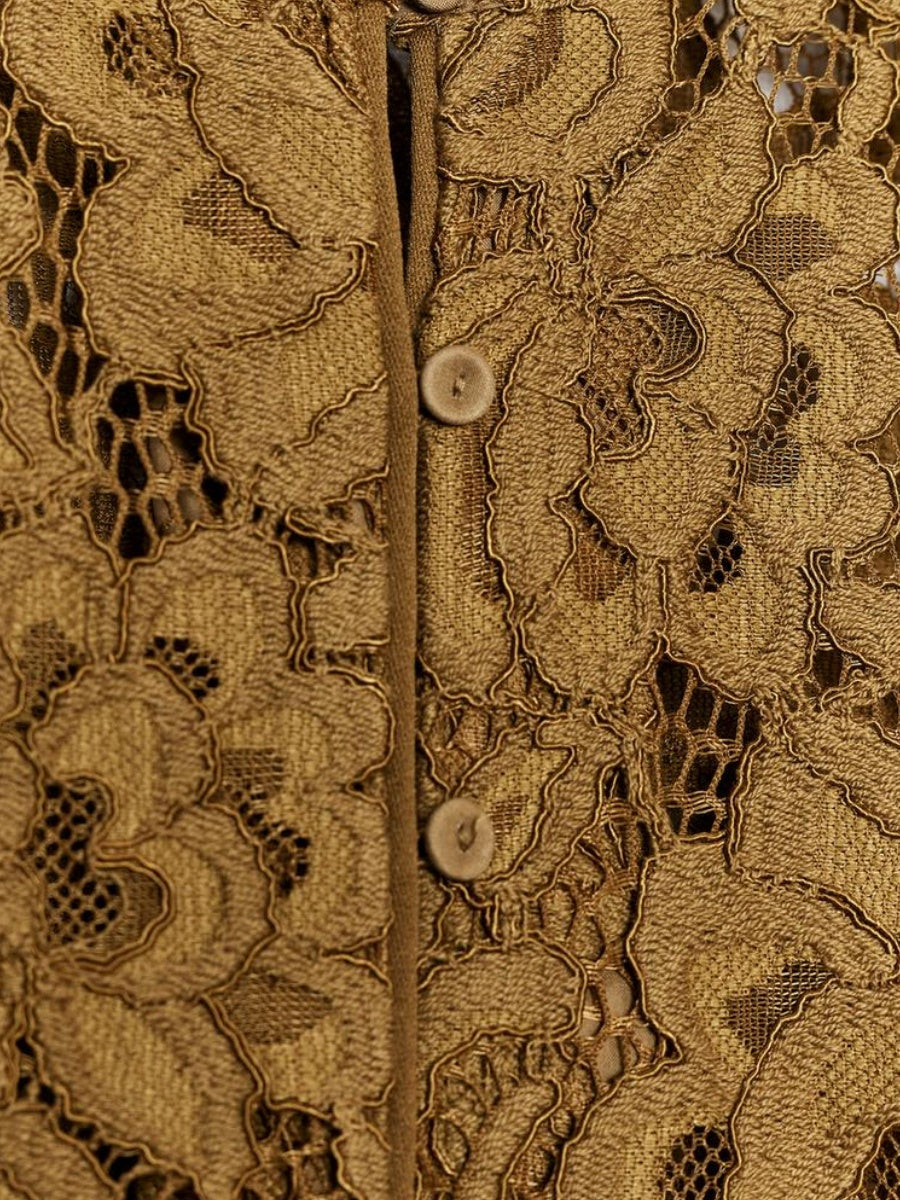 LACE JACKET WITH BALLOON SLEEVES