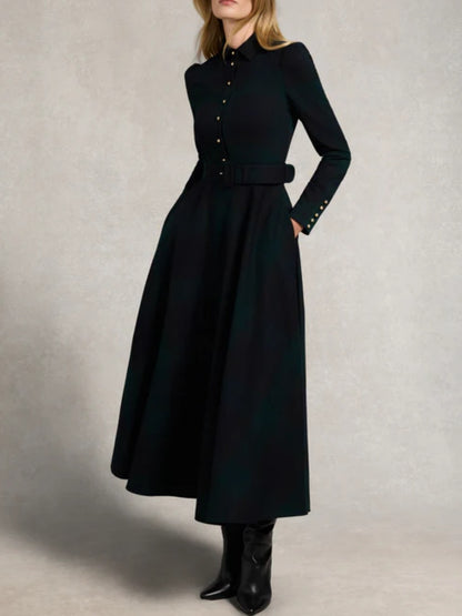 Sweetheart Maxi Shirt Dress