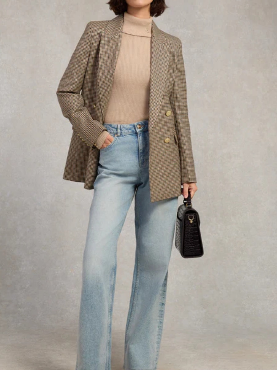 Double-Breasted Blazer