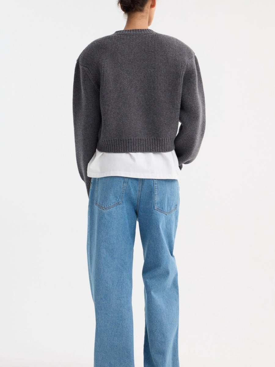 Statement Shoulder Cardigan