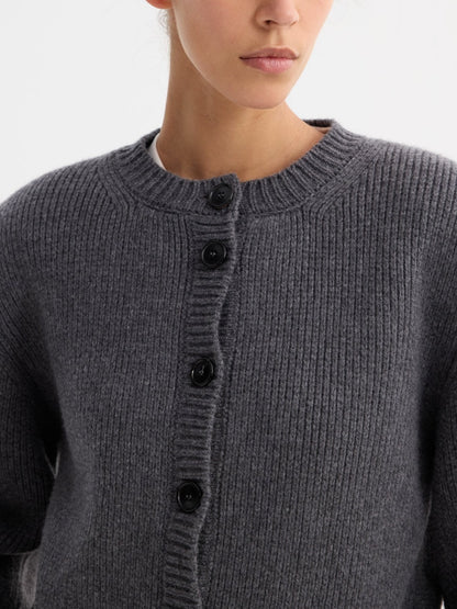 Statement Shoulder Cardigan