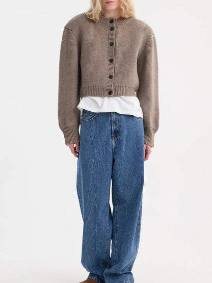 Statement Shoulder Cardigan