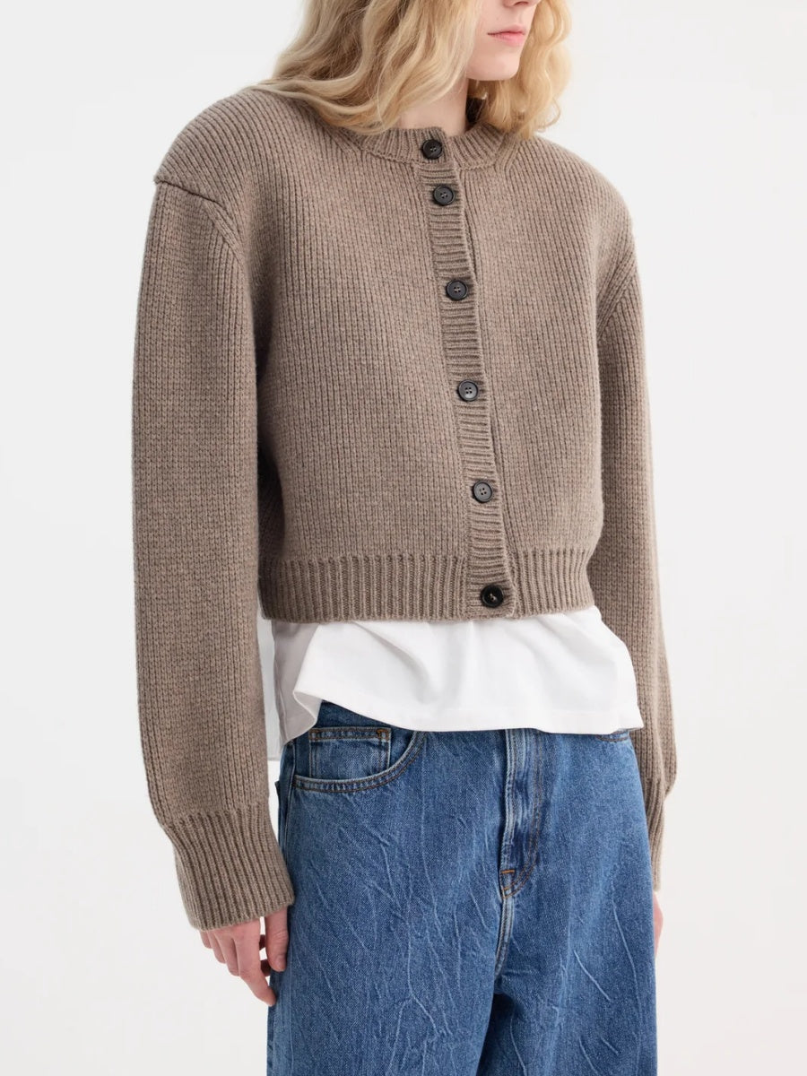 Statement Shoulder Cardigan