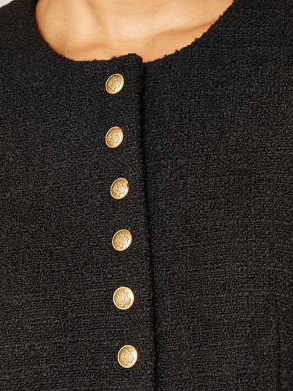 Textured Tweed Jacket