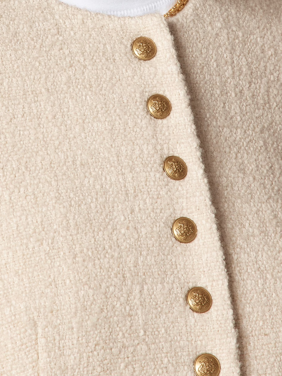 Textured Tweed Jacket