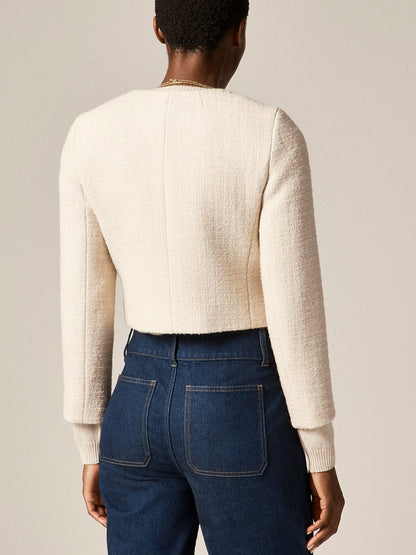 Textured Tweed Jacket