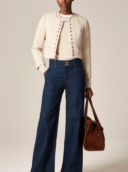 Textured Tweed Jacket