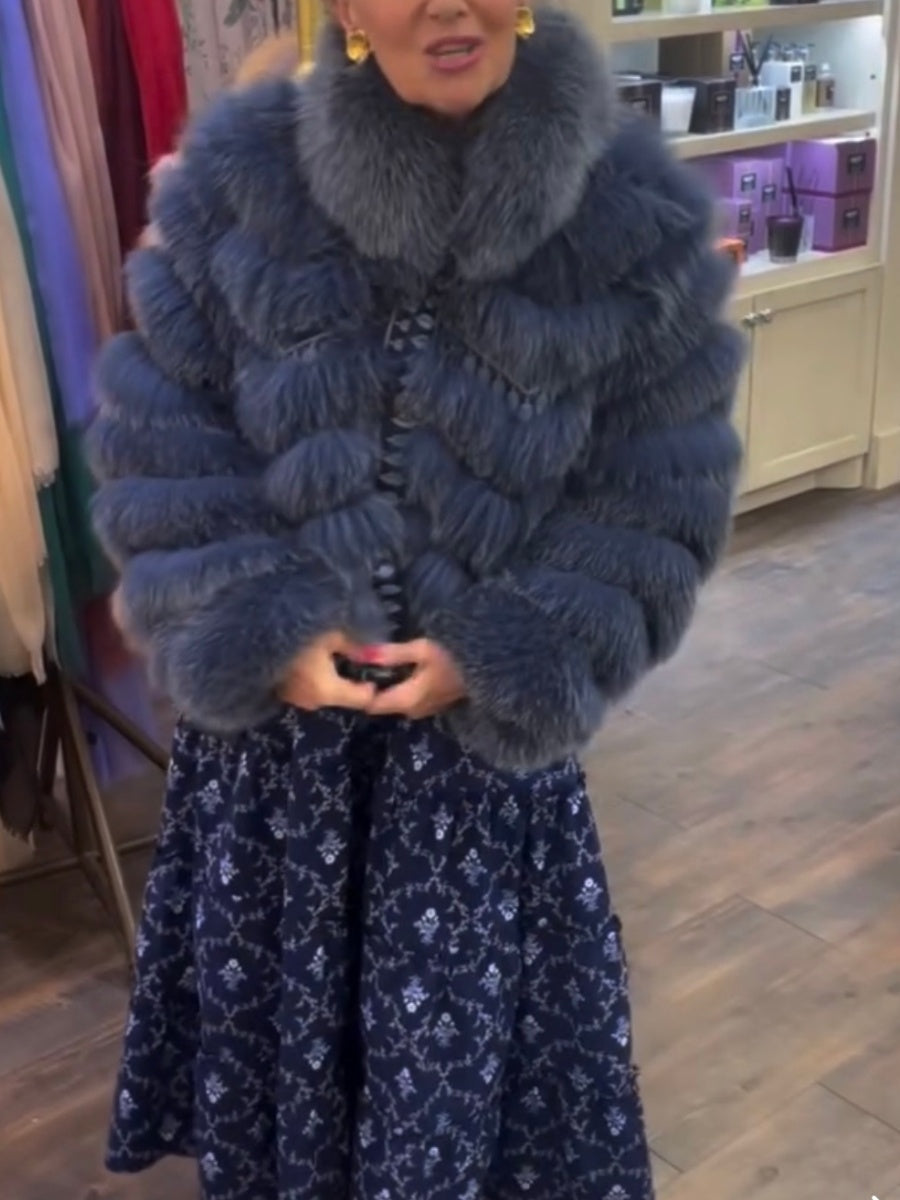 Reversible Faux Fur Jacket