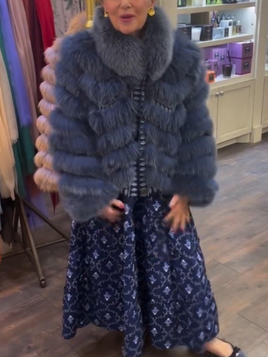 Reversible Faux Fur Jacket