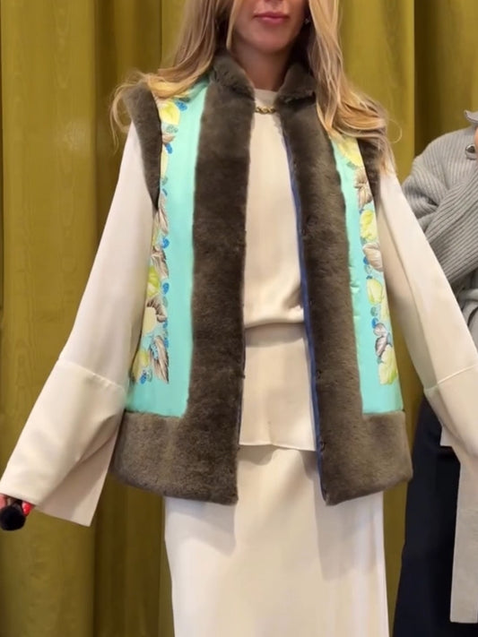 Shearling Vest