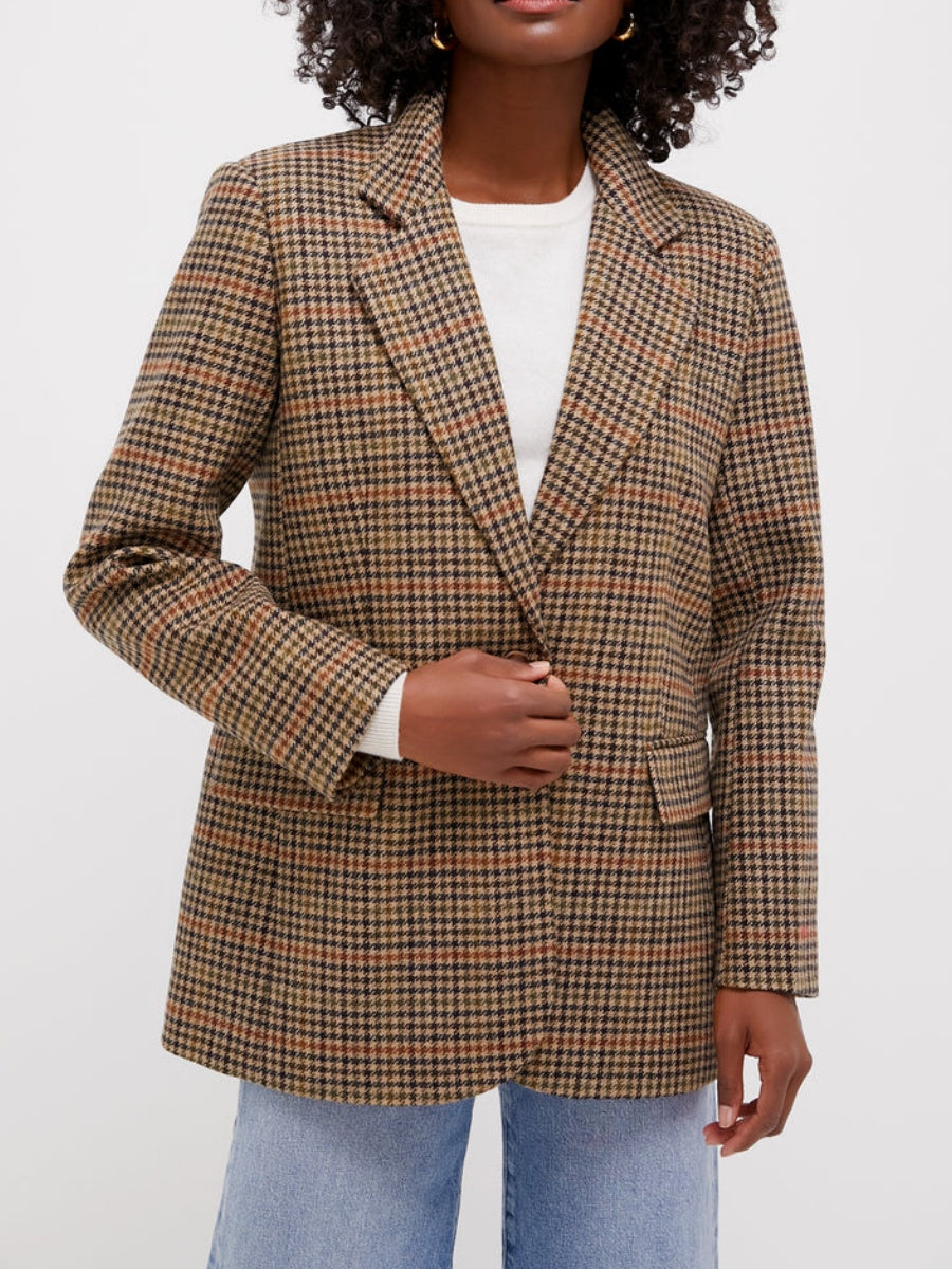 Houndstooth Blazer