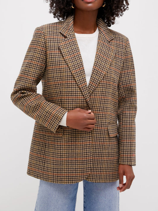 Houndstooth Blazer