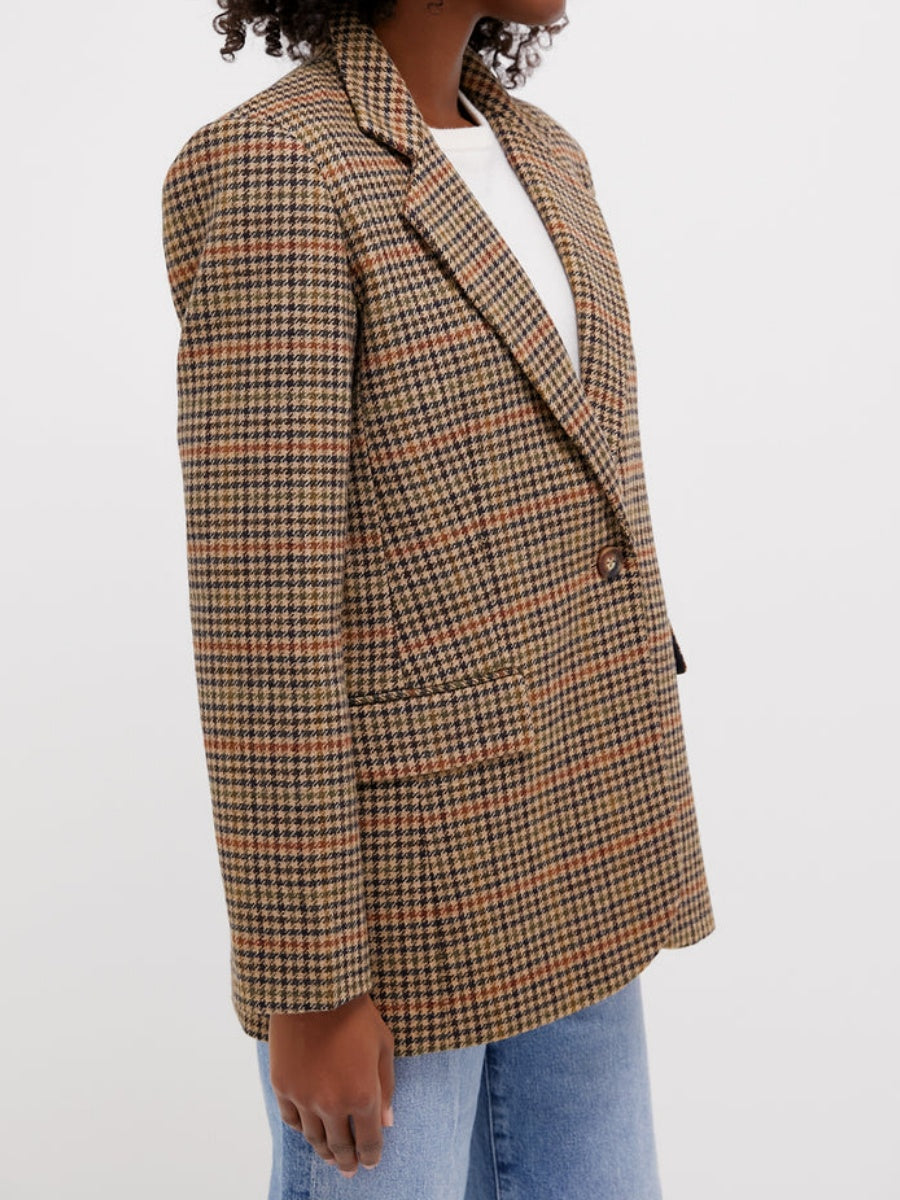Houndstooth Blazer