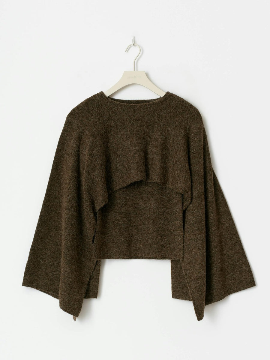 Knitted Cape Top