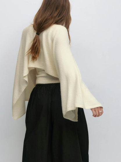 Knitted Cape Top
