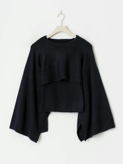 Knitted Cape Top