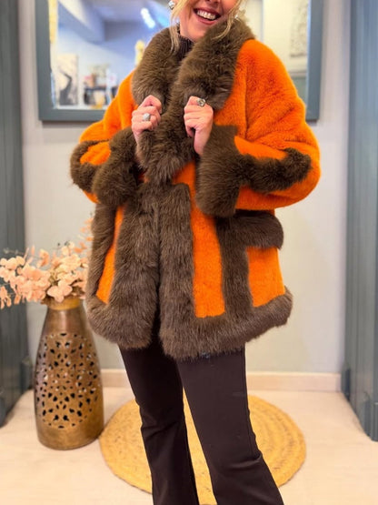 Eco-Friendly Fur Coat