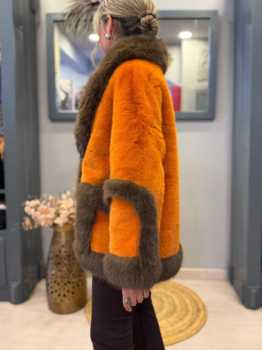 Eco-Friendly Fur Coat