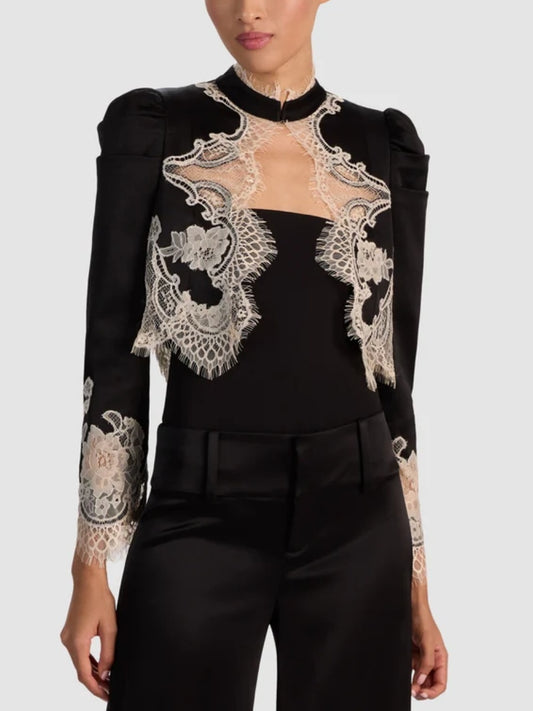 Demure Lace Jacket