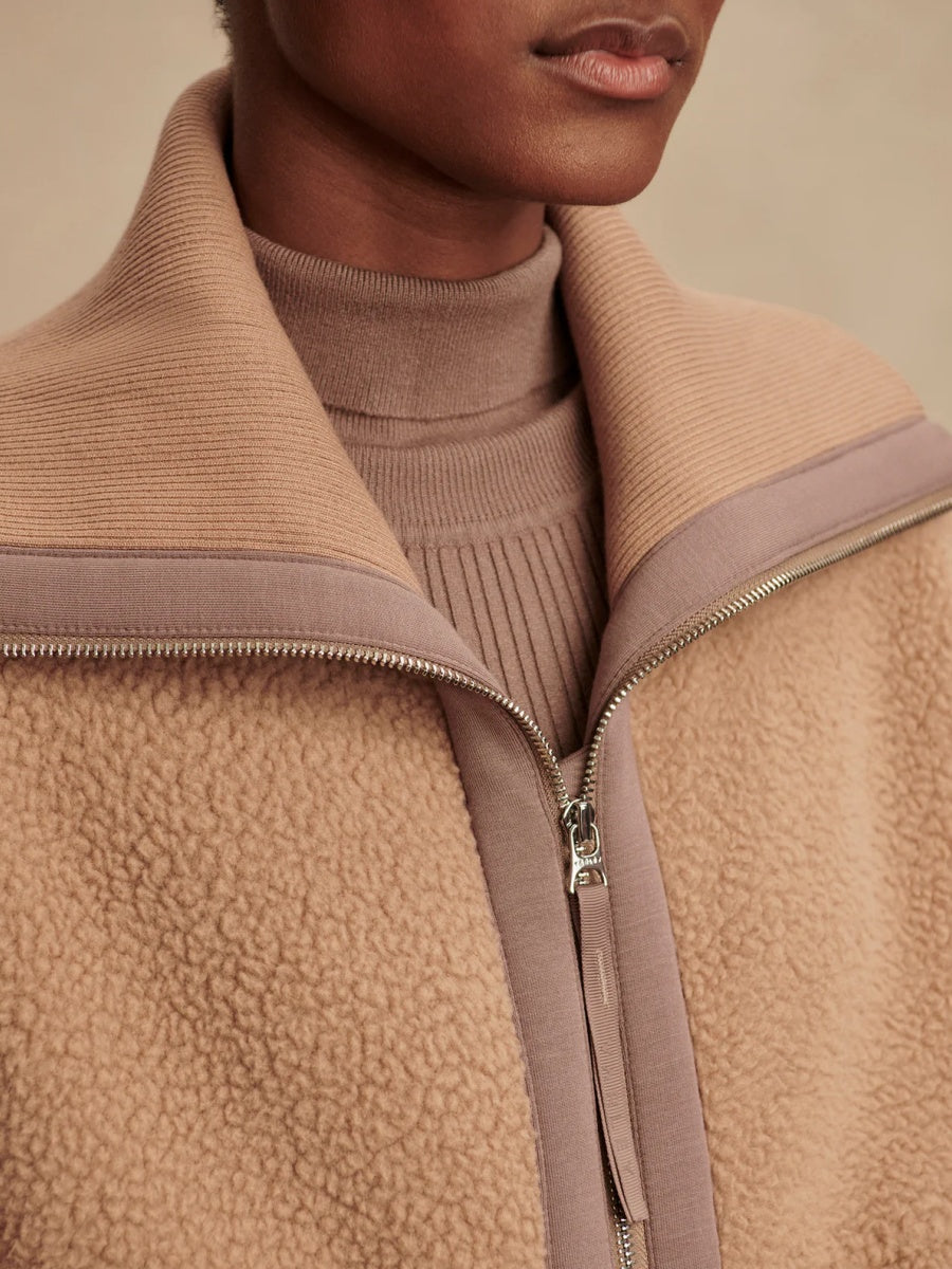 Patch Pocket Fleece Jacket