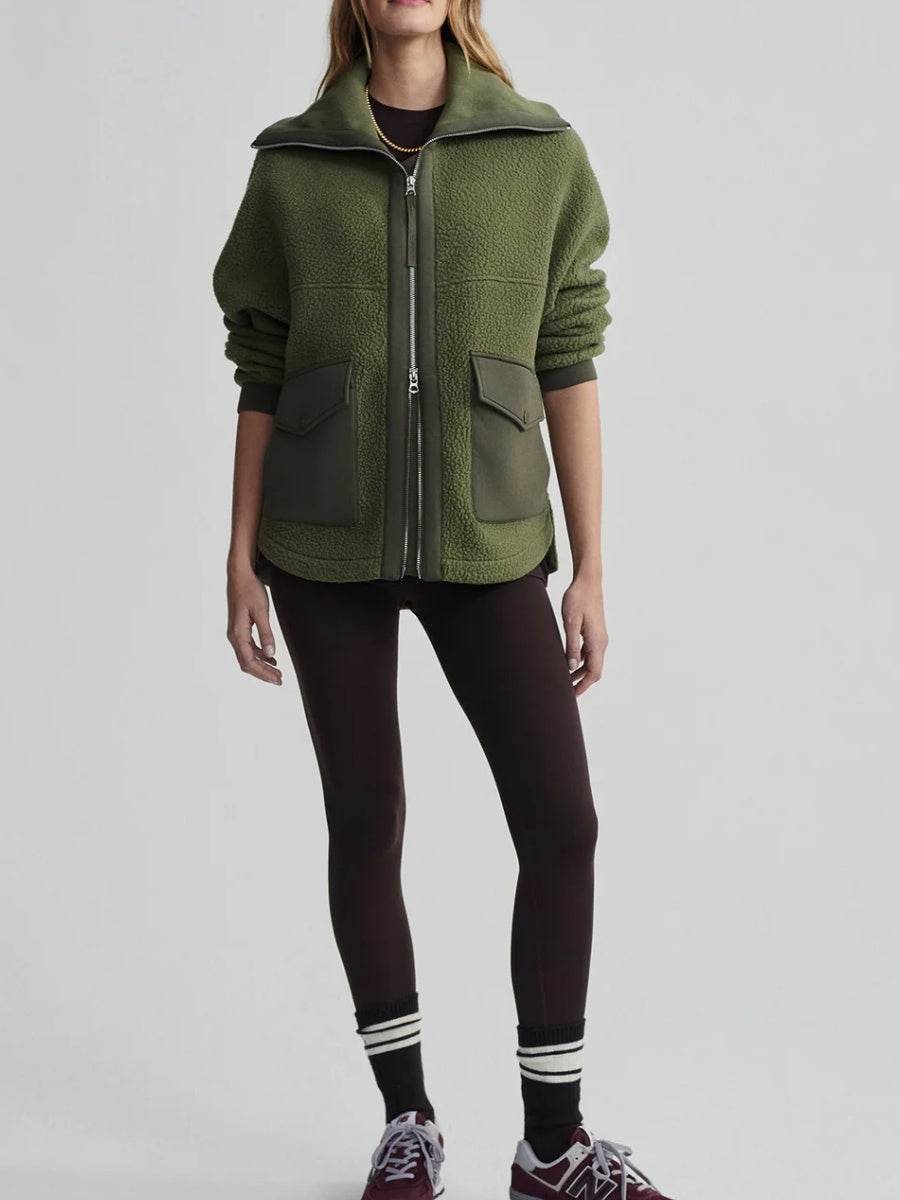 Patch Pocket Fleece Jacket