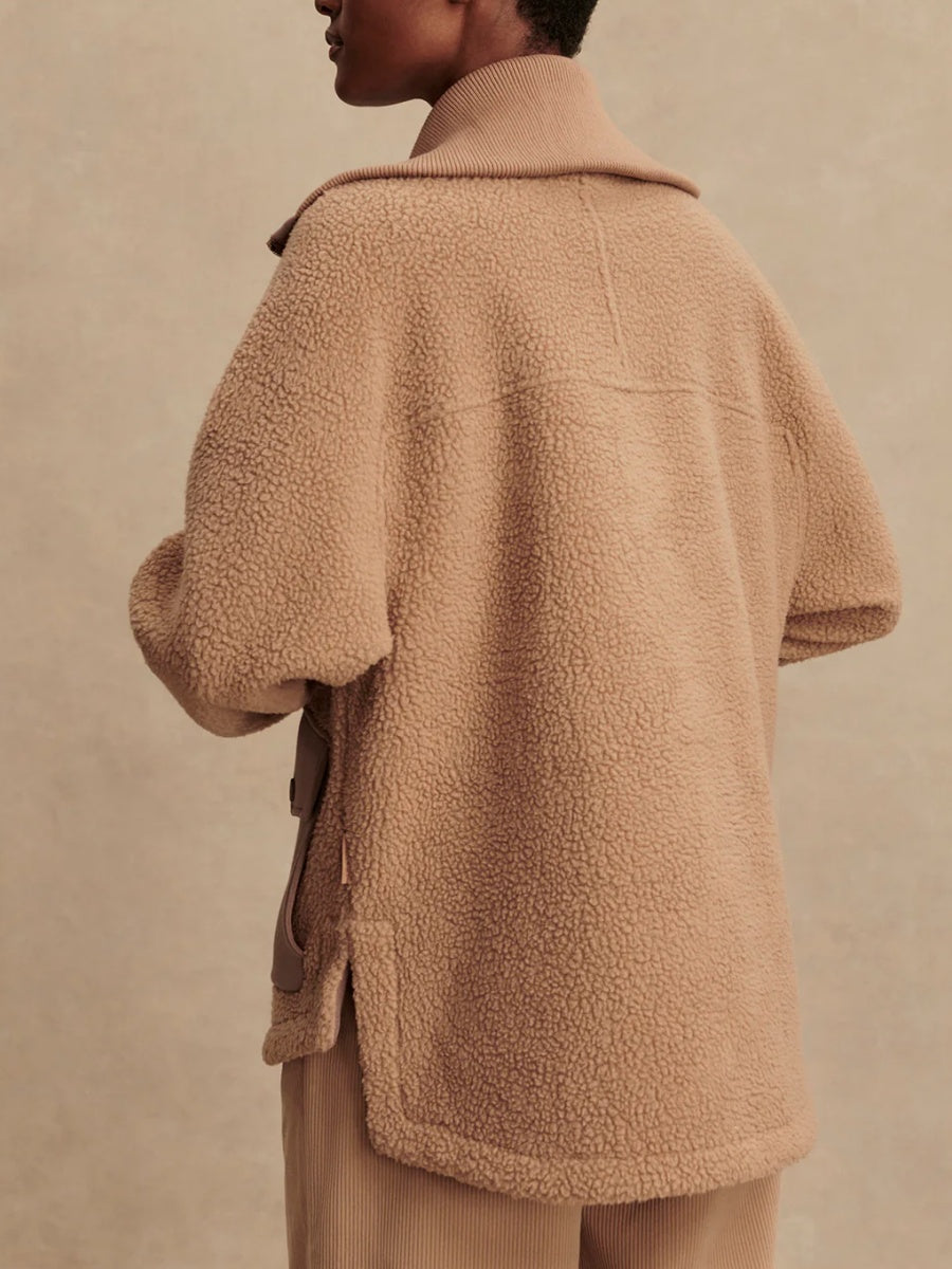 Patch Pocket Fleece Jacket