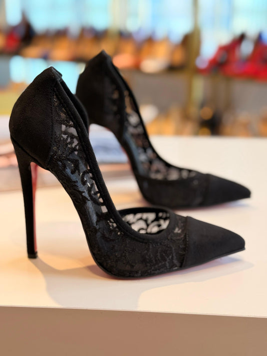 Black Suede Heels
