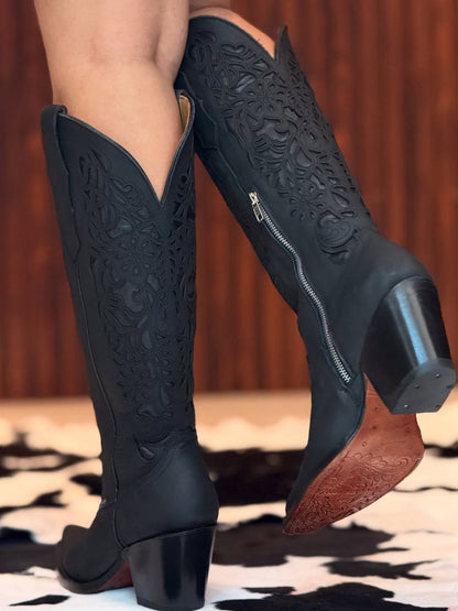 Tall Leather Boot