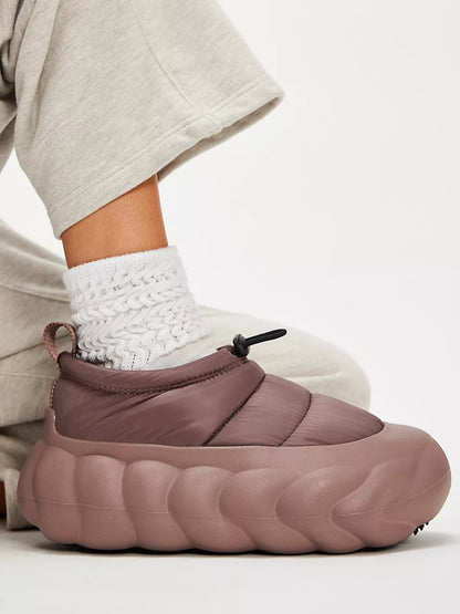 Overpuff Shorty Slip-Ons