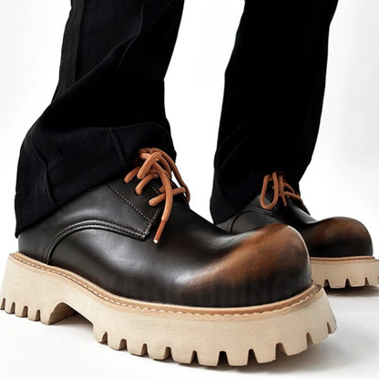 Chunky Sole Lace Up Shoe