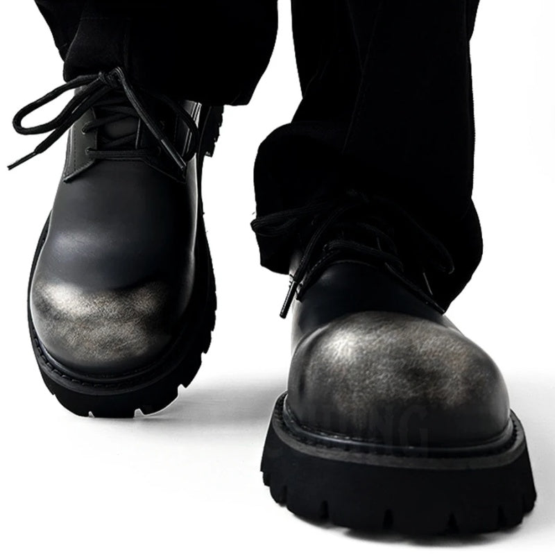 Chunky Sole Lace Up Shoe