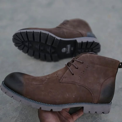 Genuine leather boots for men