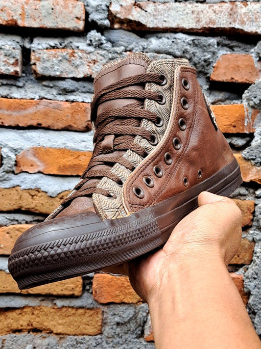 Patchwork Leather Shoes