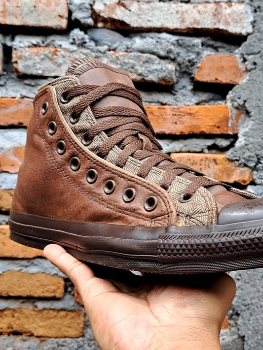 Patchwork Leather Shoes