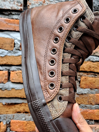 Patchwork Leather Shoes