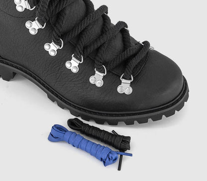 Premium Black Leather Boots