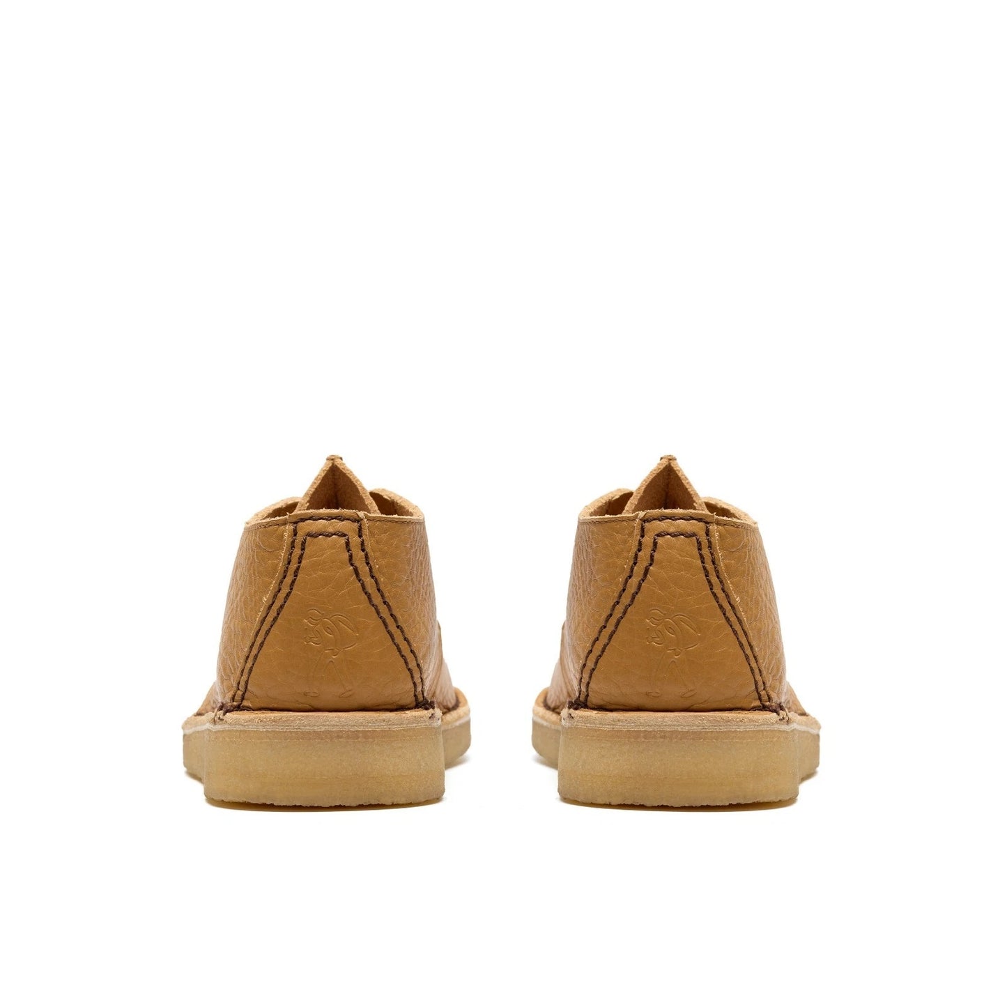 Men's Desert Trek Curry Leather Shoes