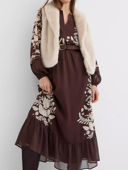 Floral Chiffon Dress