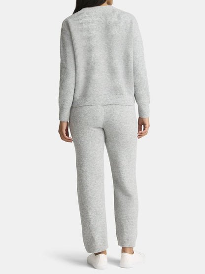 Women's Cardigan & Pants Sweater Set