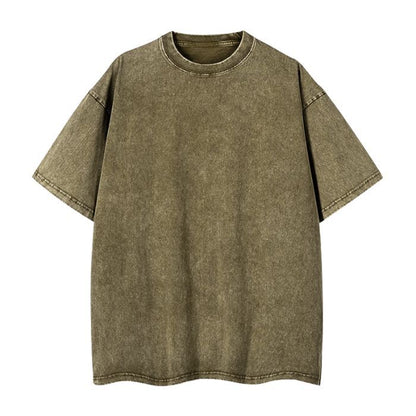 100% Cotton 230G Oversized Vintage Wash Shirts