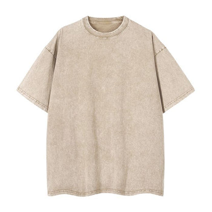 100% Cotton 230G Oversized Vintage Wash Shirts